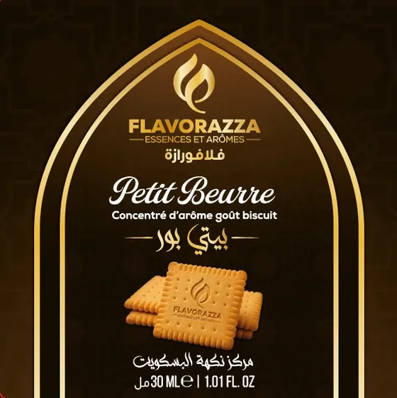 FLAVORAZZA — Petit Beurre, concentré d'arôme goût biscuit